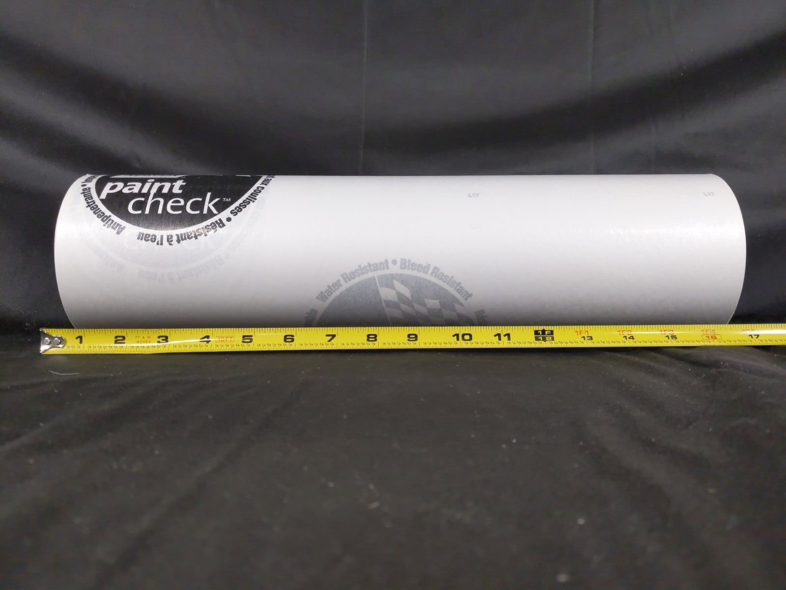 Norton White Polycoated Masking Paper L17 17" Saint-Gobain Water-Resistant