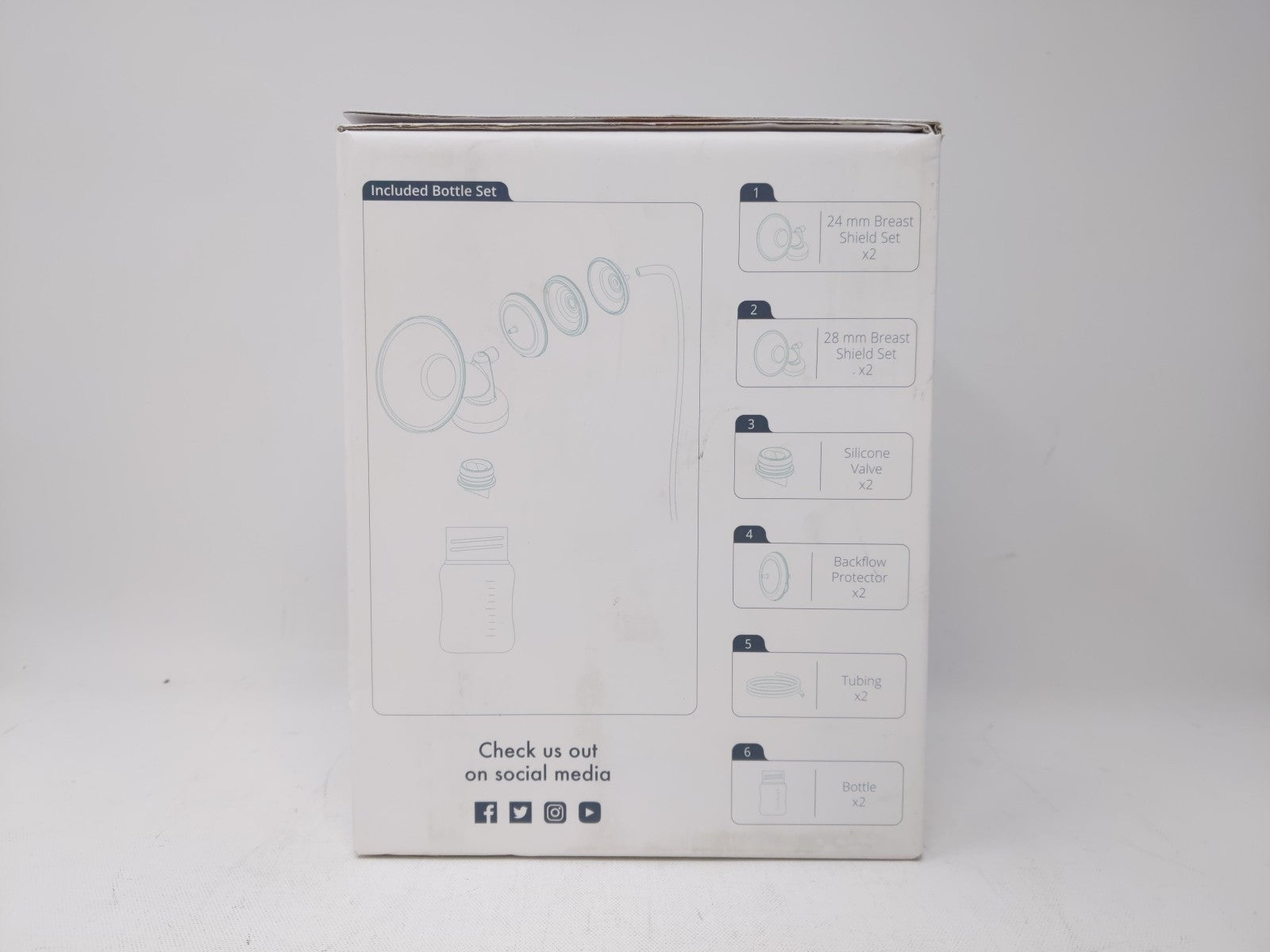 Motif Luna Double Electric Breast Pump Sealed Box