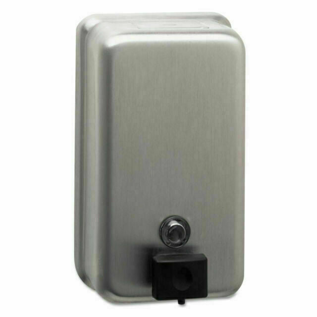 Bobrick BOB2111 Classicseries Surface-mounted Soap Dispenser, 40oz, Stainless