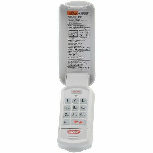 Genie Intellicode Wireless Keyless Keypad Garage Door Opener (37332R)