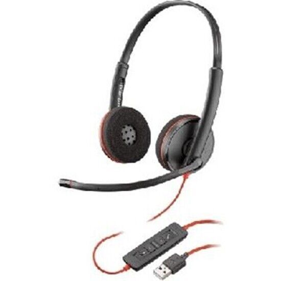 Plantronics Blackwire 3220 USB-a Corded UC Headset - 209745-101