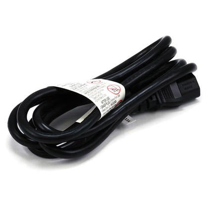 Monoprice Power Cord (2 Pack) - NEMA 5-15P to IEC 60320 C13, 16AWG, 13A/1625W, 3-Prong, Black, 6ft