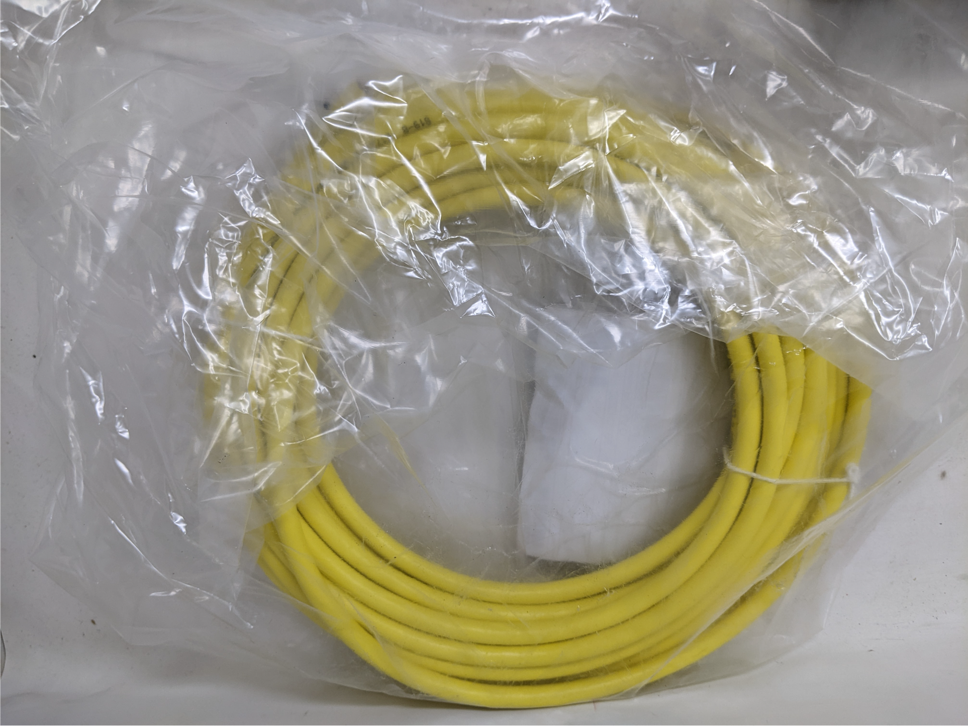 Woodhead Sensor/Actuator Cable - Yellow, 32'