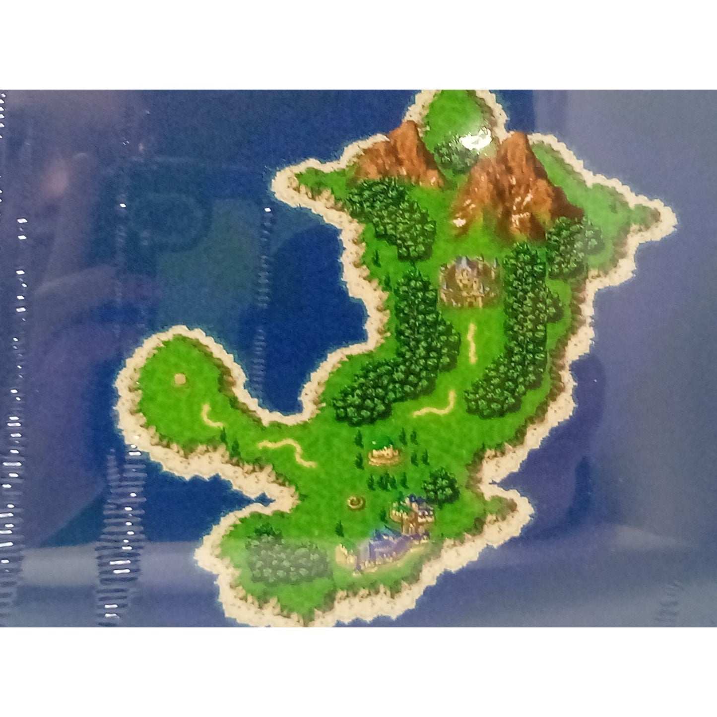 Chrono Trigger Metal Poster Map 12x16 Inches Includes Mounting Kit Displate