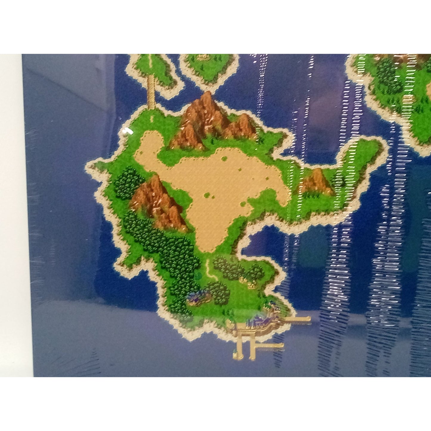 Chrono Trigger Metal Poster Map 12x16 Inches Includes Mounting Kit Displate