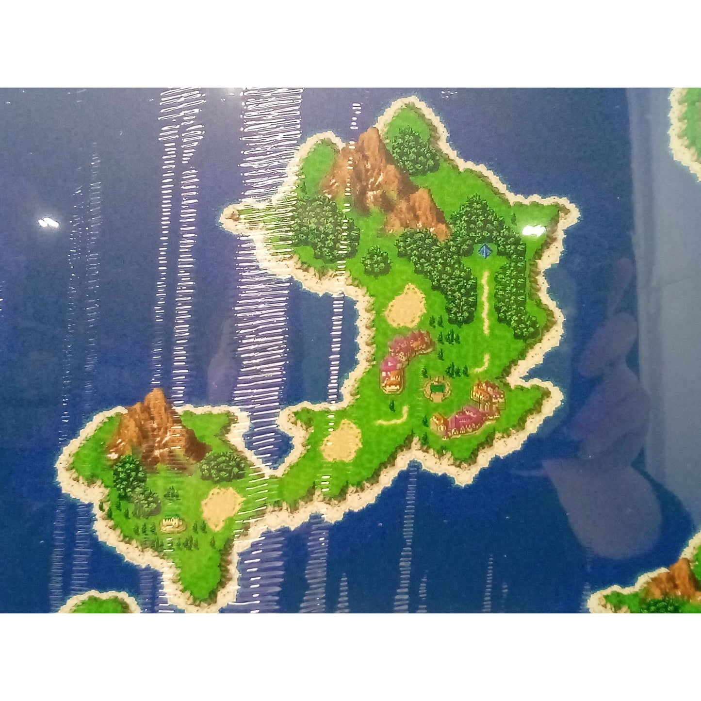 Chrono Trigger Metal Poster Map 12x16 Inches Includes Mounting Kit Displate