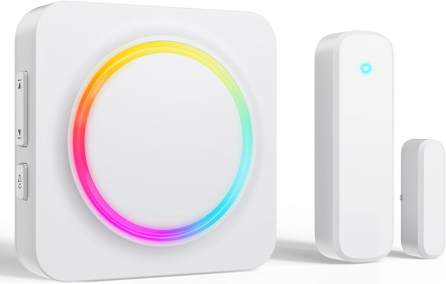 Door Chime Wireless Door Open Contact Sensor Alarm with 600 FT Range