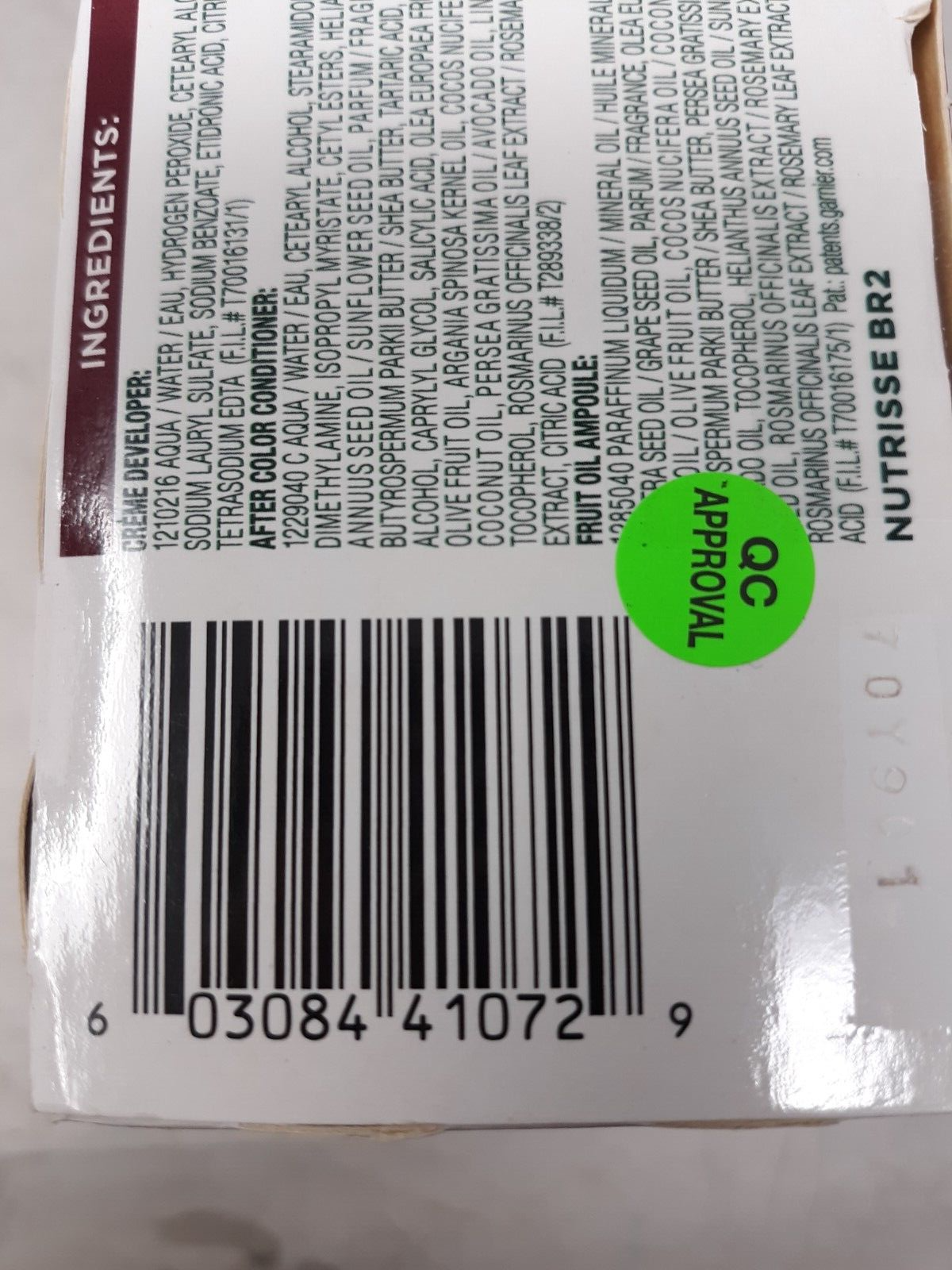 Garnier Nutrisse Ultra Color Nourishing Permanent Hair Color Cream, BR2 Dark Int