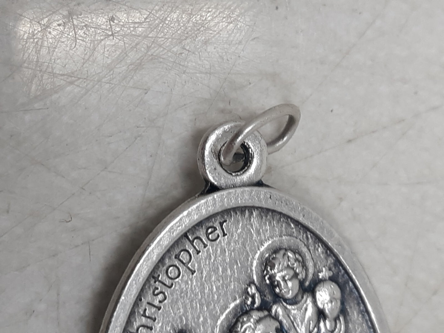 Lot of 15 St Christopher Saint Travel Medal / Nuestra Senora de Guadalupe Medal