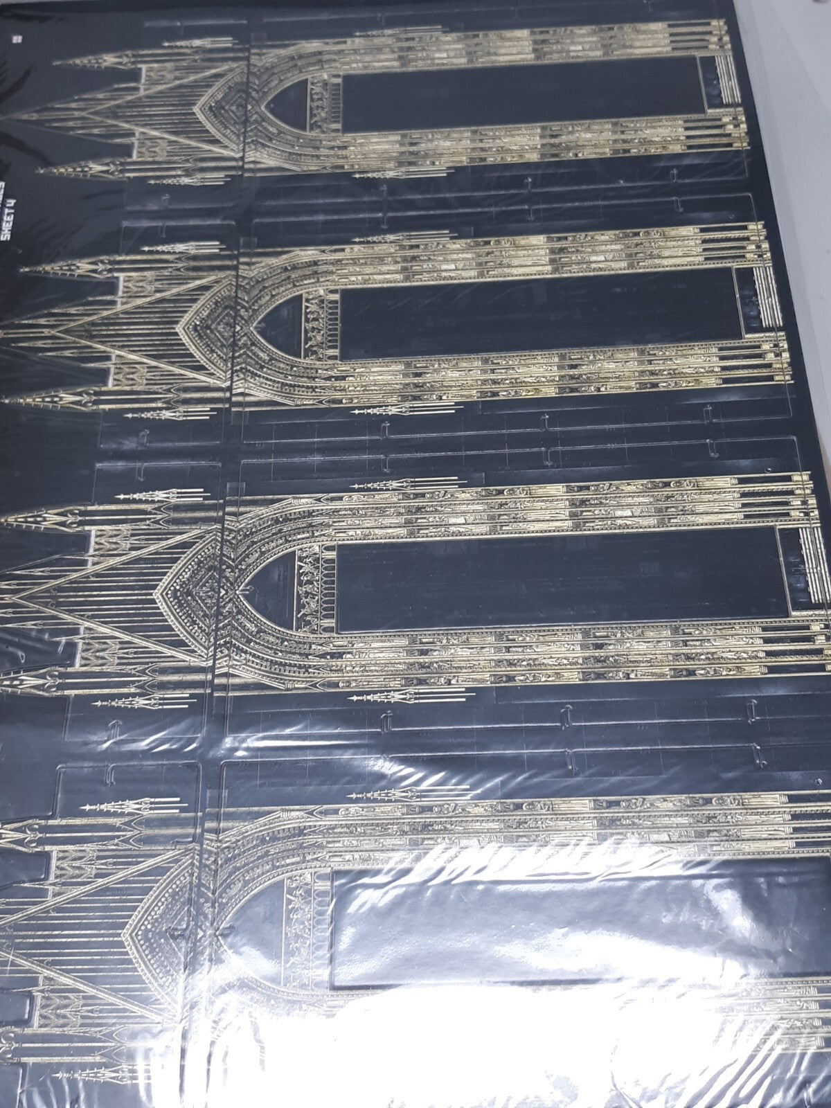 Raging Heroes WarStages Gothic Cathedral Terrain Kit Box 1 Modular Wargame Scene