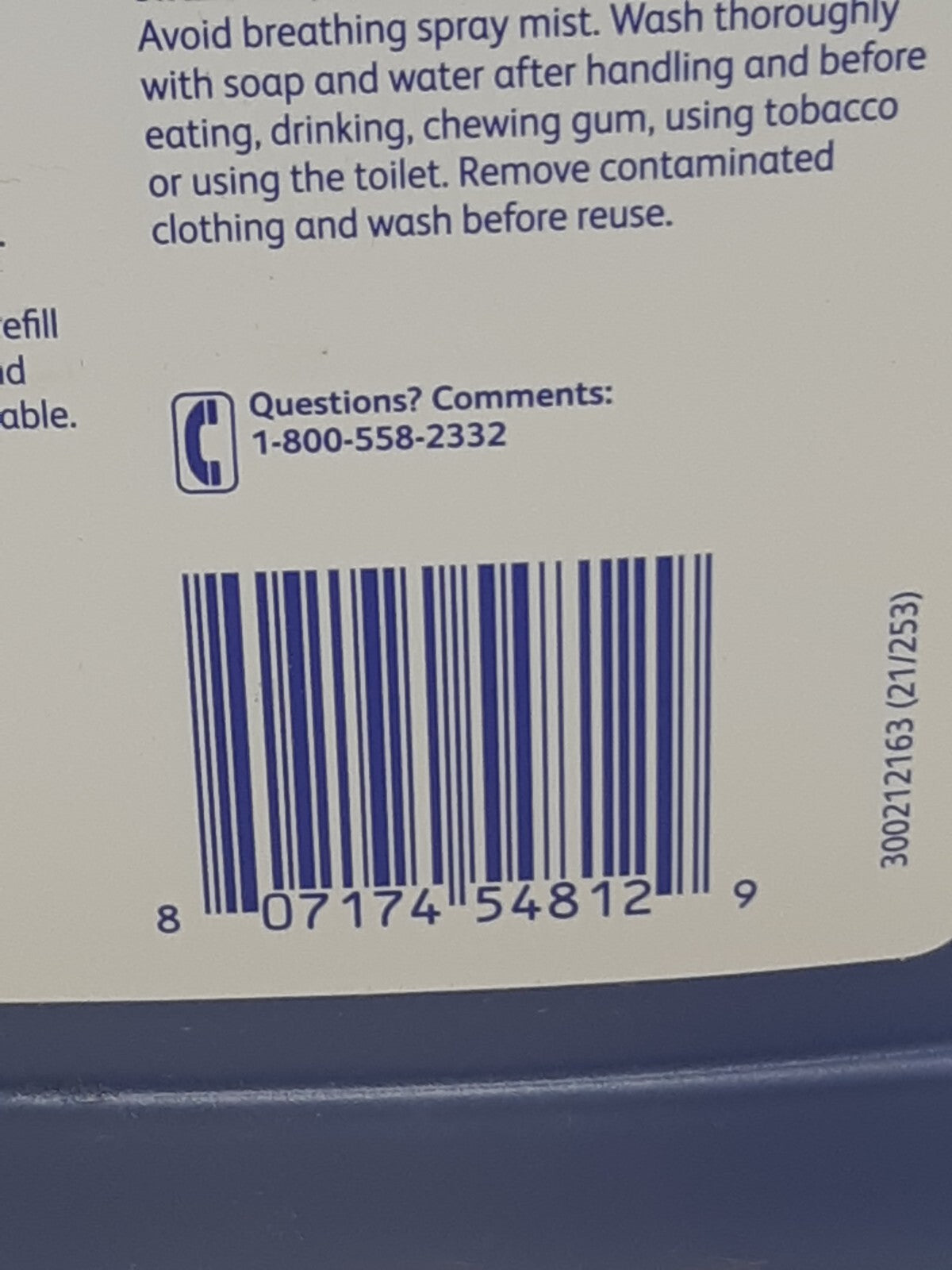 Diversey Virex II 256 Disinfectant Cleaner 2.5L | Concentrate Formula | 04329