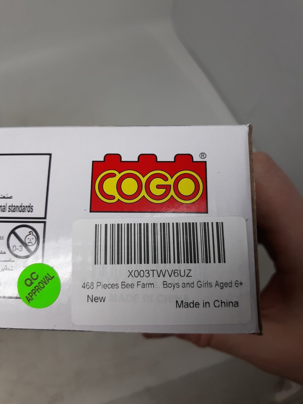 COGO City Bee Farm Building Set (4206) - 468 Pieces Toy for Kids 6+