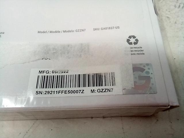 Google nest thermostat trim kit  29211FFE50007Z