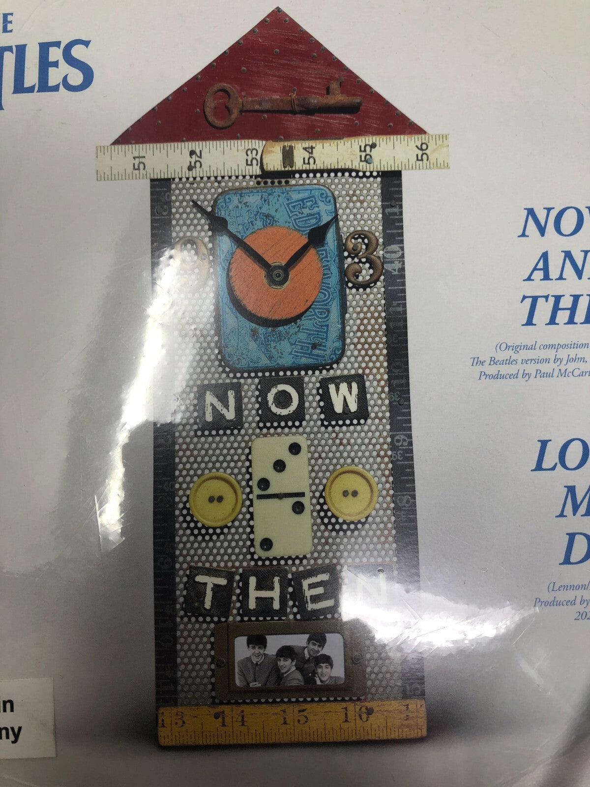 The Beatles Now And Then 45rpm Limited 7" VINYL lennon