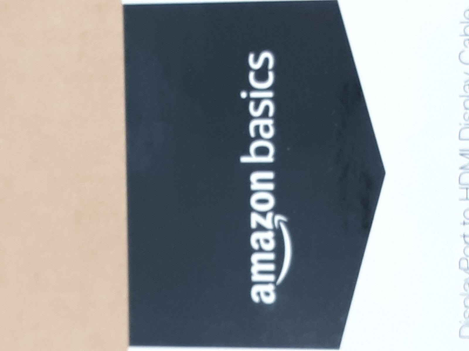 Amazon Basics DisplayPort to HDMI Display Cable 6 ft (1.8m) - 4K Compatible