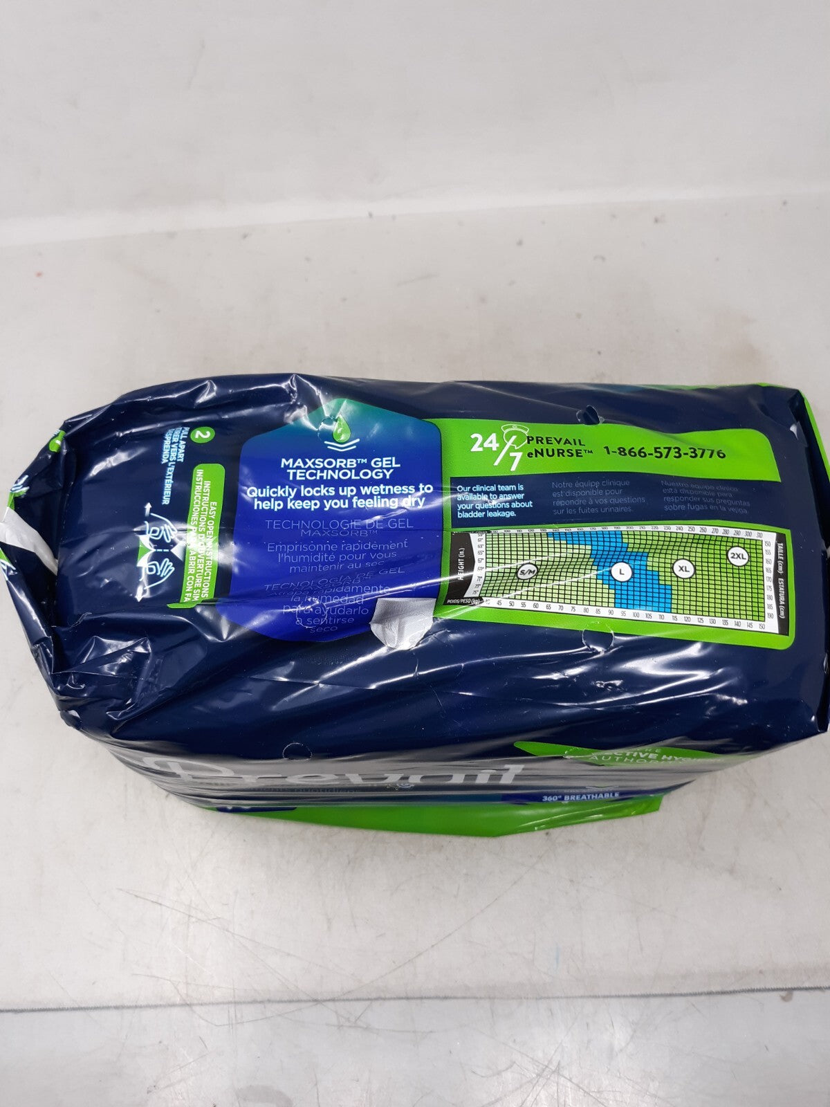 Prevail Daily Disposable Underwear Large Extra 18 Ct PV-513