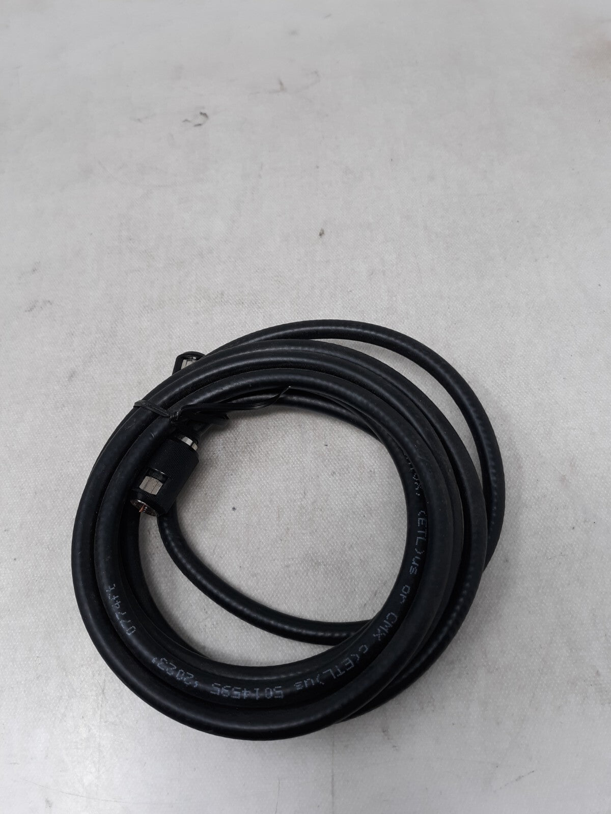 6 FT feet COAX RG6 Antenna Satellite HDTV VCR TV Coaxial Cable BLACK