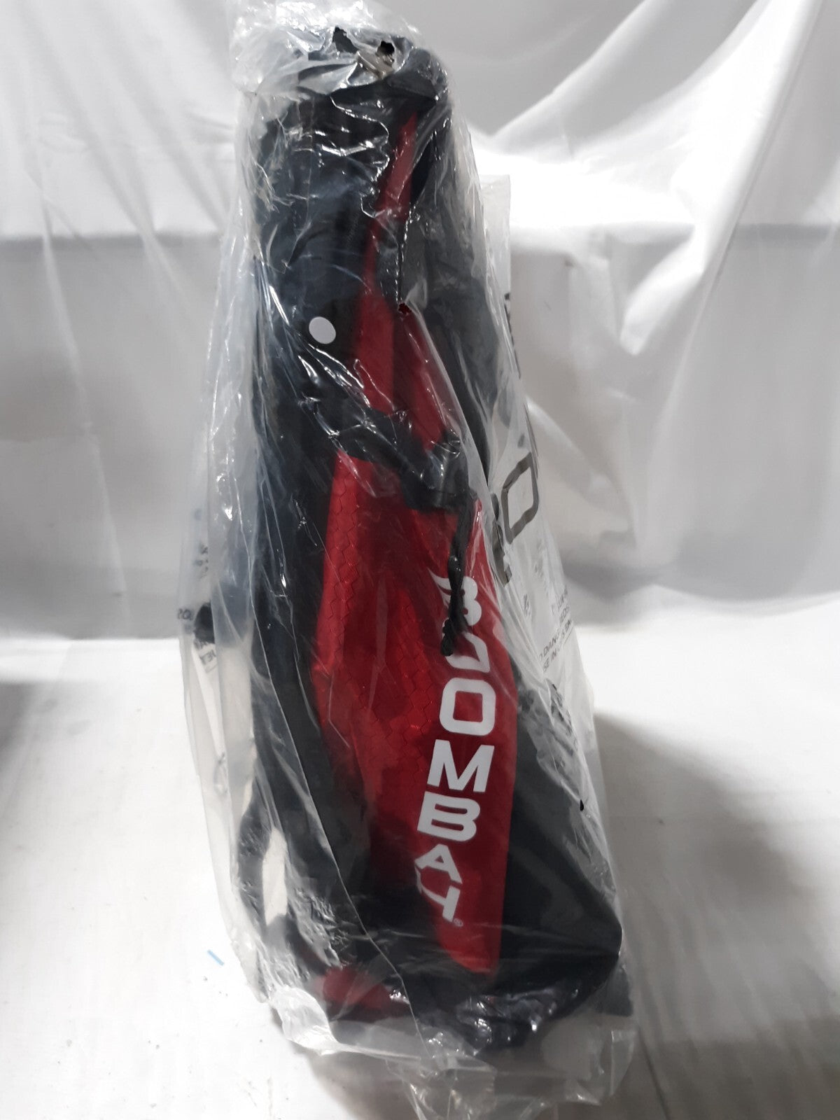 Boombah Rolling Wheeled Handle Superpack Baseball/Softball Bat Bag 2.0 Black/Red