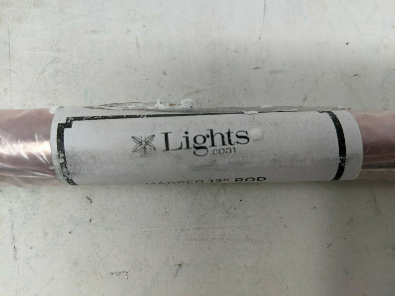 Lot of 4 Lights.Com Harper 12" Rod - Polished Nickel - for 18"&24" Pendants