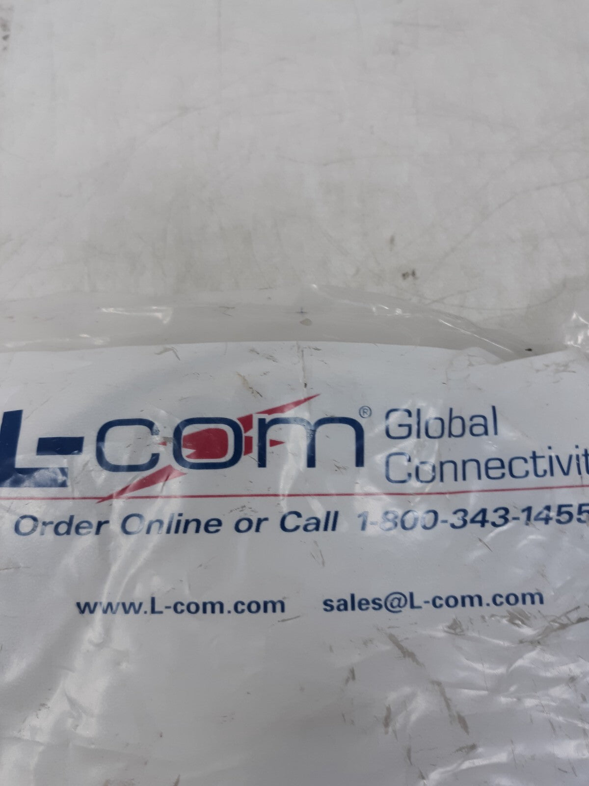 L-com TRD855SCR-7 Shielded Cat5e Ethernet Patch Cable 7ft Gray RJ45 RoHS CE