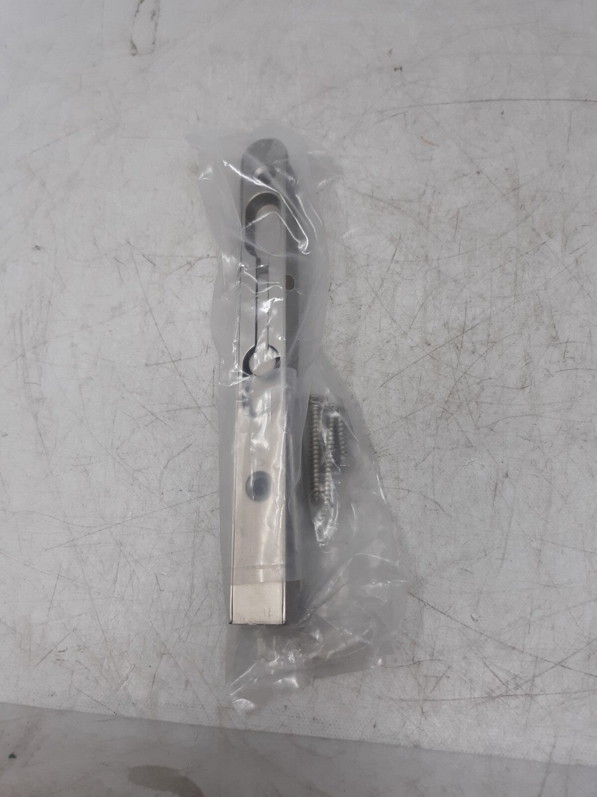 Deltana 7FBZ15 Flush Bolt 7" Zinc Satin Nickel with Screws
