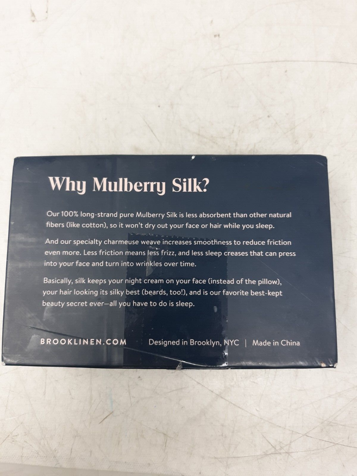 Brooklinen Mulberry Silk Pillowcase - Standard, Cool Mint