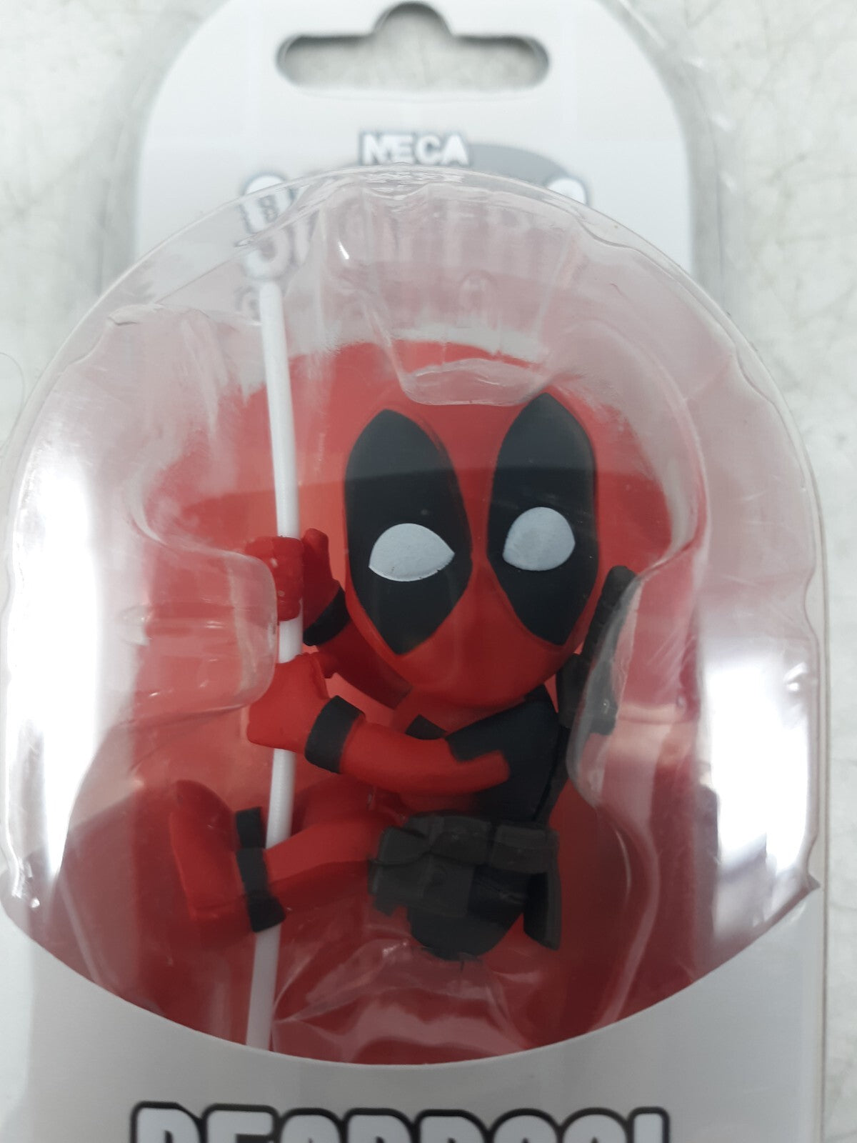 NECA Scalers Deadpool Mini Figure Clip-On Cable Accessory Marvel
