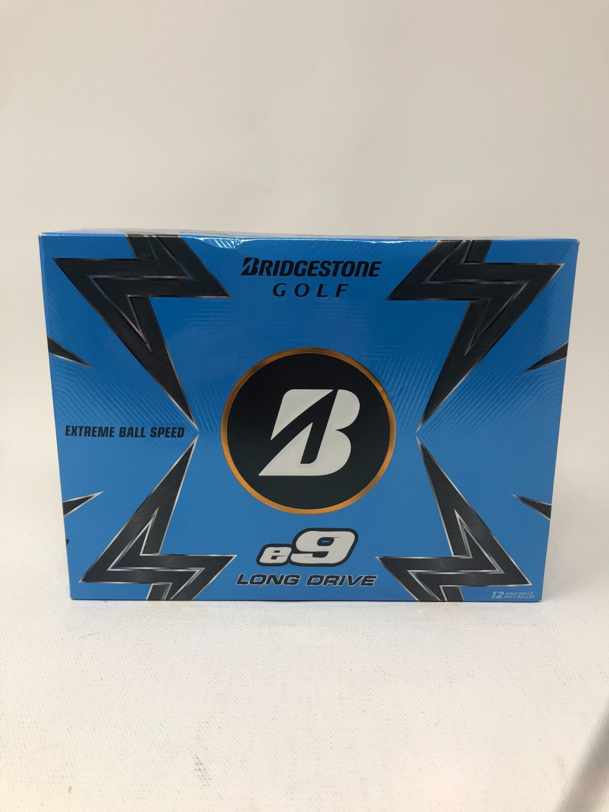 Bridgestone e9 Long Drive ~ 12-Pack Golf Balls for Extreme Ball Speed, White