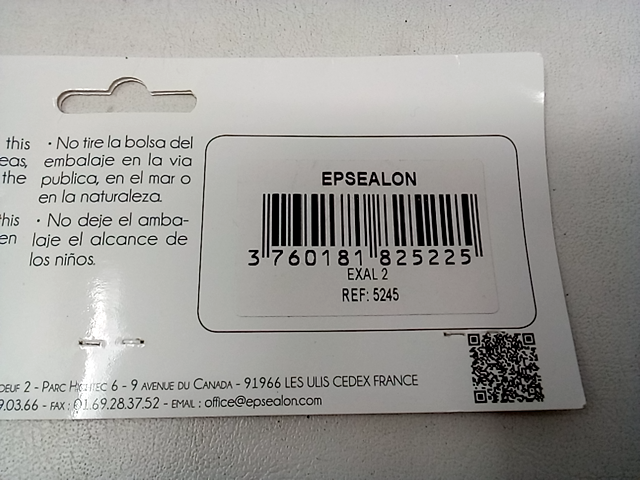 Epsealon Spearfishing Accessories - Exal 2, REF::5245 Mouth Piece for Snorkeling