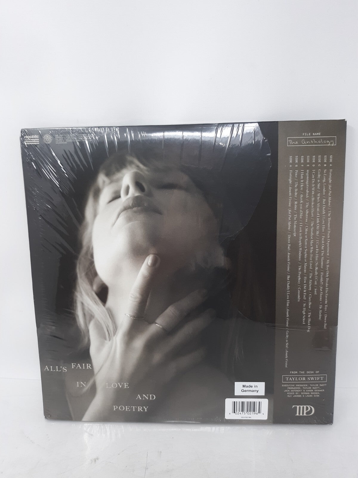 The Tortured Poets Department – The Anthology (8LP Box Set, Vinyl)