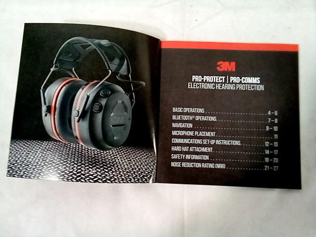 3M Pro-Protect Wireless Gel Electronic Hearing Protector