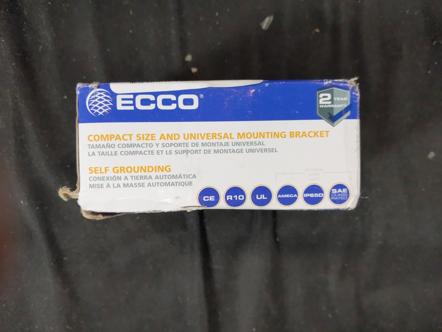 Ecco Electronic Model SA950 500 Series Backup Alarm 12V or 12-24V 82-102DBA