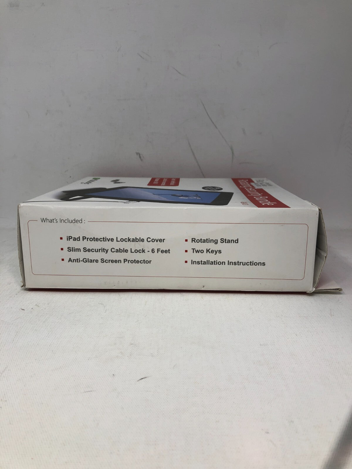 Maclock Rotating Security Bundle ~ Anti-Theft Display Case for Apple iPad 2/3/4