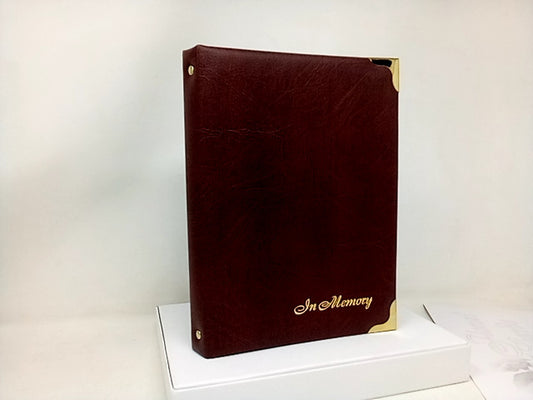 "In Memory Of" Memorial Book