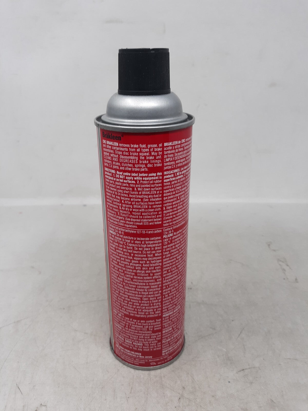 CRC 05089 Brakleen Brake Parts Cleaner Non-Flammable 19oz