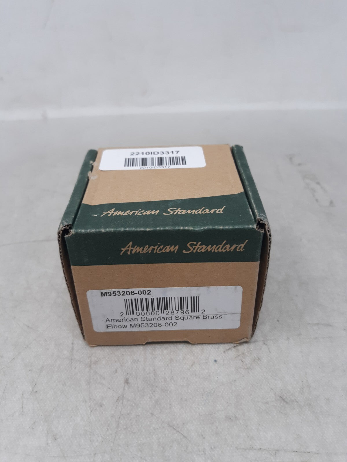 American Standard Chrome Square Brass Elbow M953206-002