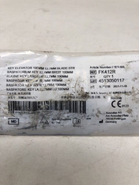 Aesculap FK412R Key Elevator 190mm For Emergency