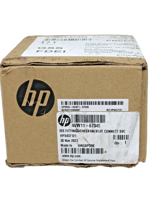 HP IDS Fittings Check Valve Service HPA437121 4VW11-67345