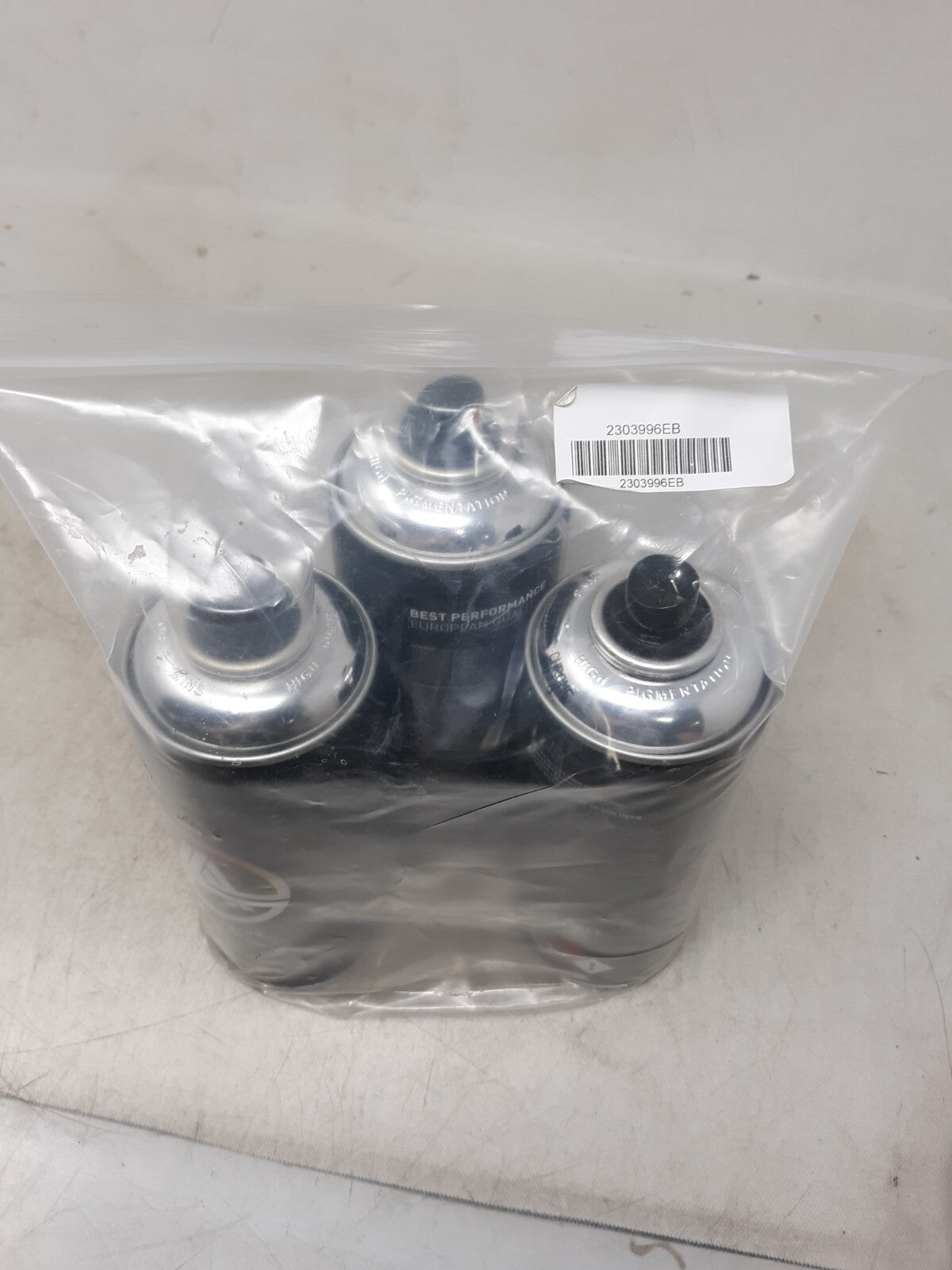 Lot of 3 Double A Black 400mL Spray Paint