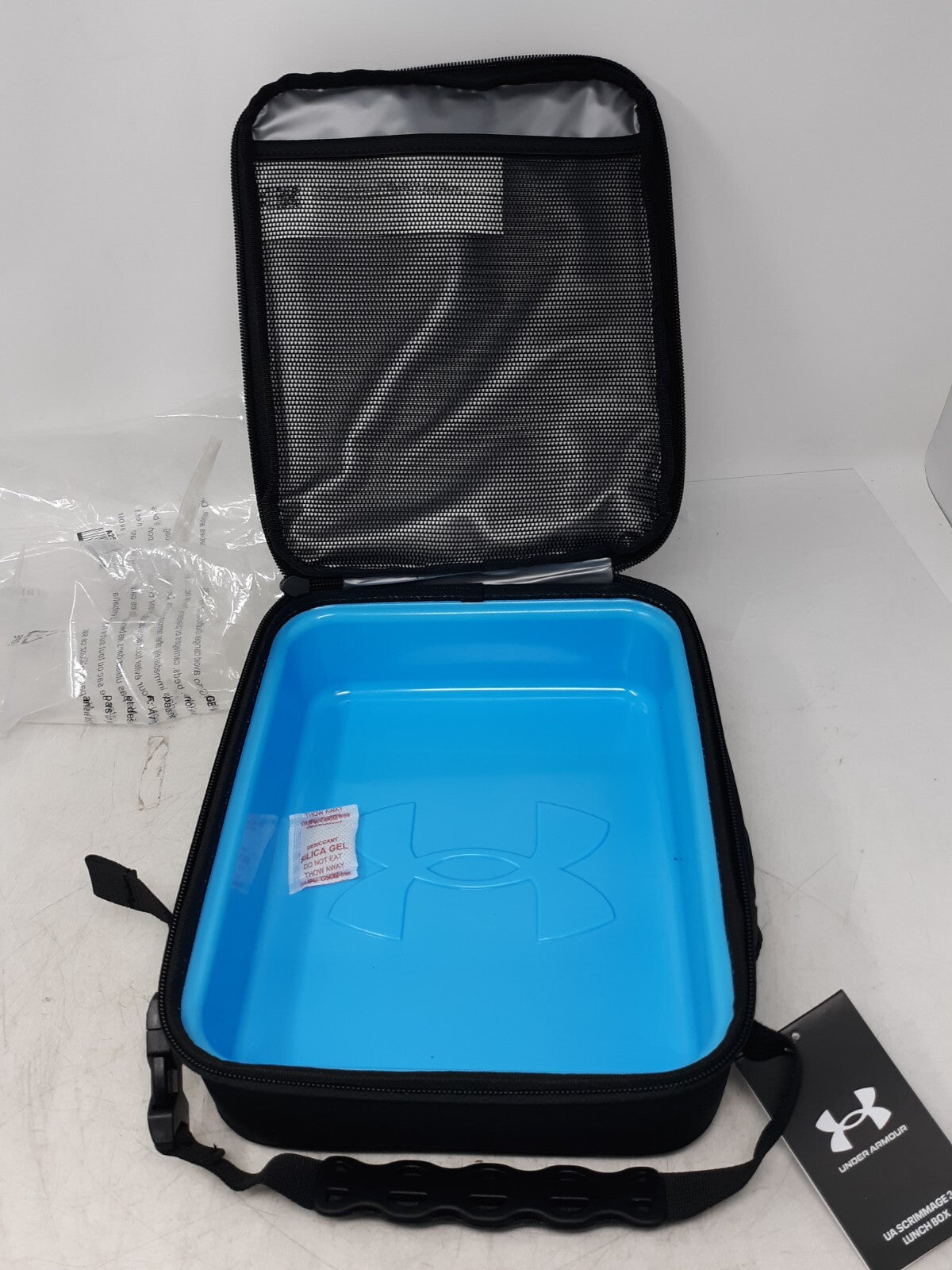 Under Armour UA Scrimmage 3 Lunch Box - Black/Blue, Hard-Shell Insulated