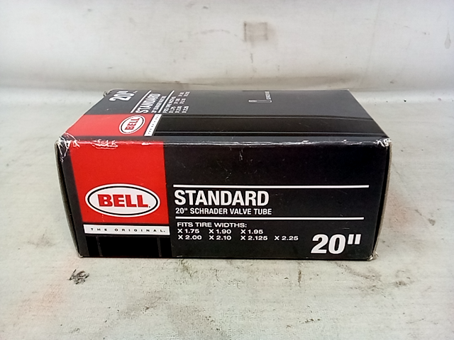Bell 20 inch Standard Schrader Valve Bicycle Tube  1.75-2.25
