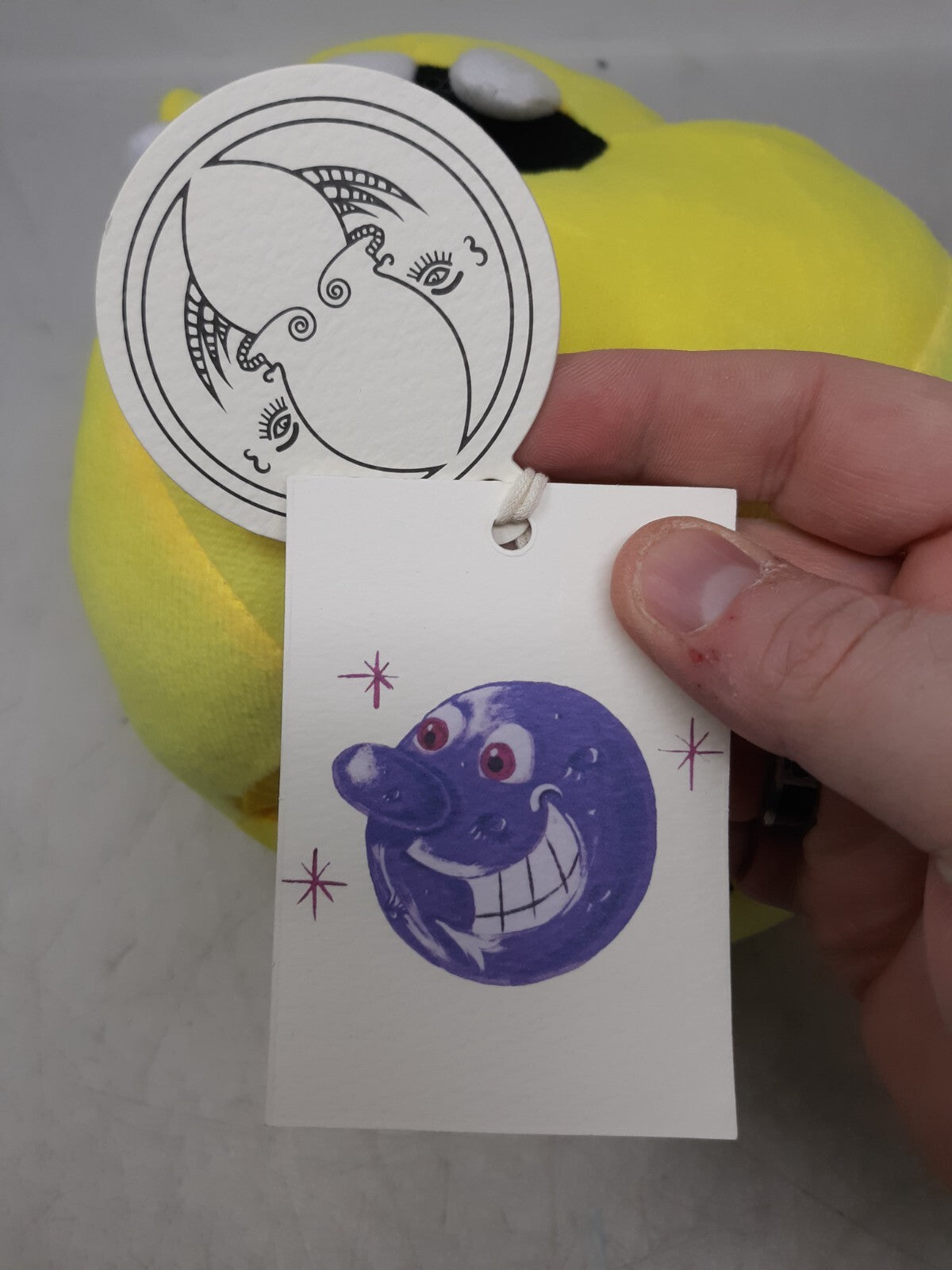 Kenny Scharf Cyclops Plushie – Limited Edition Yellow Art Collectible