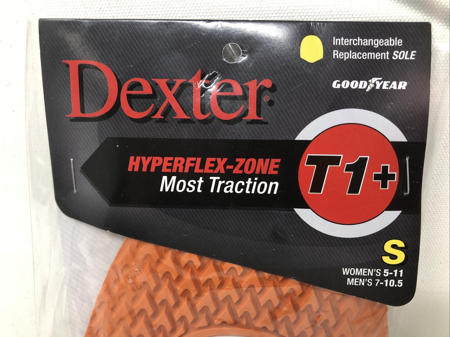 DEXTER HYPERFLEX- ZONE BOWLING SHOE TRACTION SOLE SIZE SMALL WOMEN5-11 MEN7-10.5