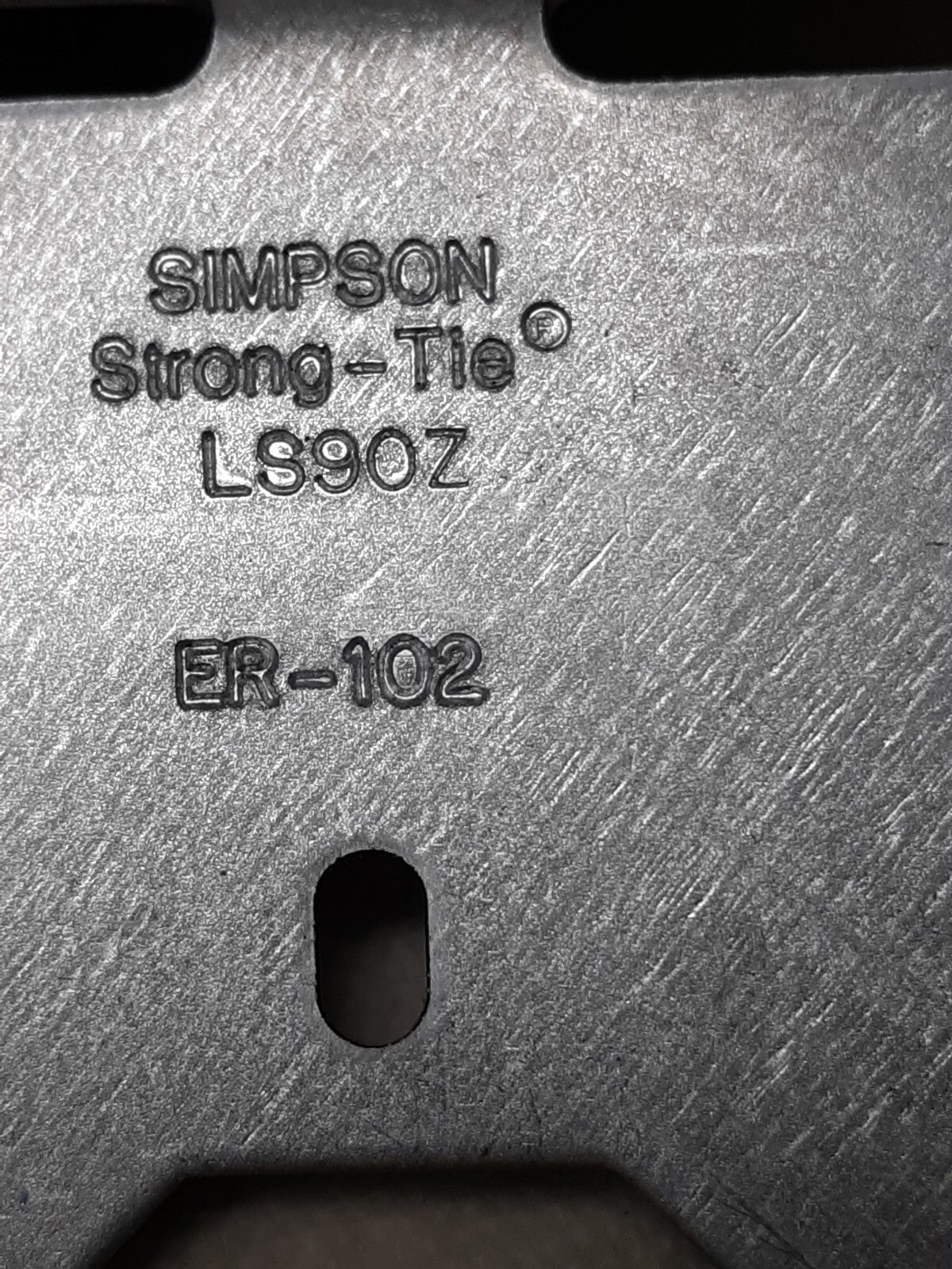 (QTY 3) Simpson Strong-Tie Galvanized Steel Adjustable L-Angle LS90Z