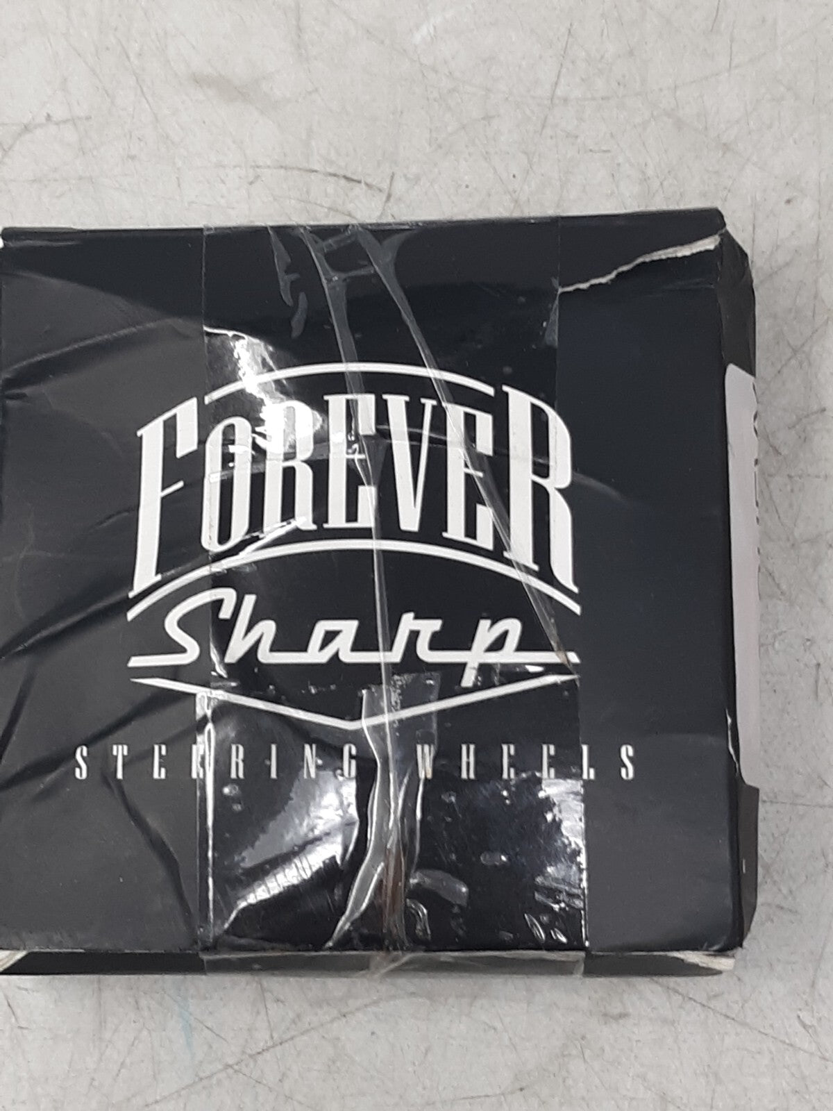 Forever Sharp 38-1127 Chevy Black Bullet Horn Button w/ Hardware – 5 Hole