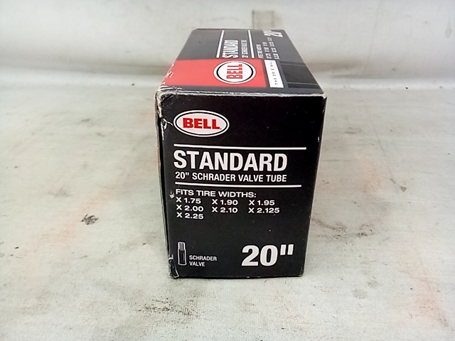 Bell 20 inch Standard Schrader Valve Bicycle Tube  1.75-2.25