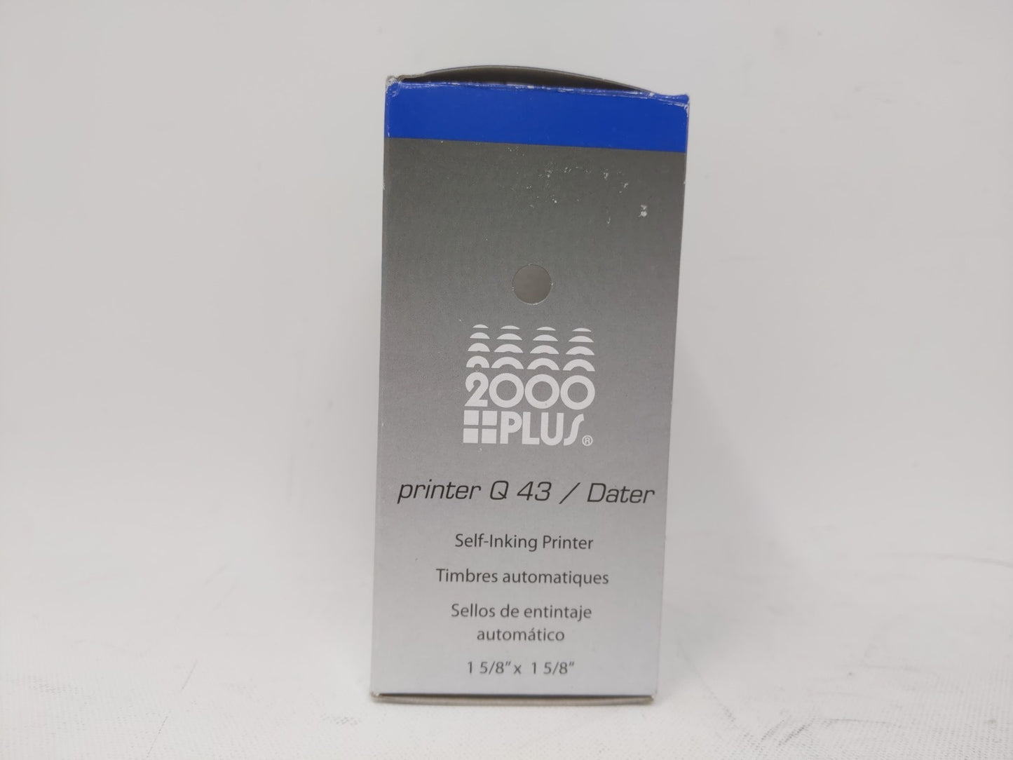 2000 PLUS Self-Inking Printer Q 43 / Dater RED ink NON NEGOTIABLE stamp