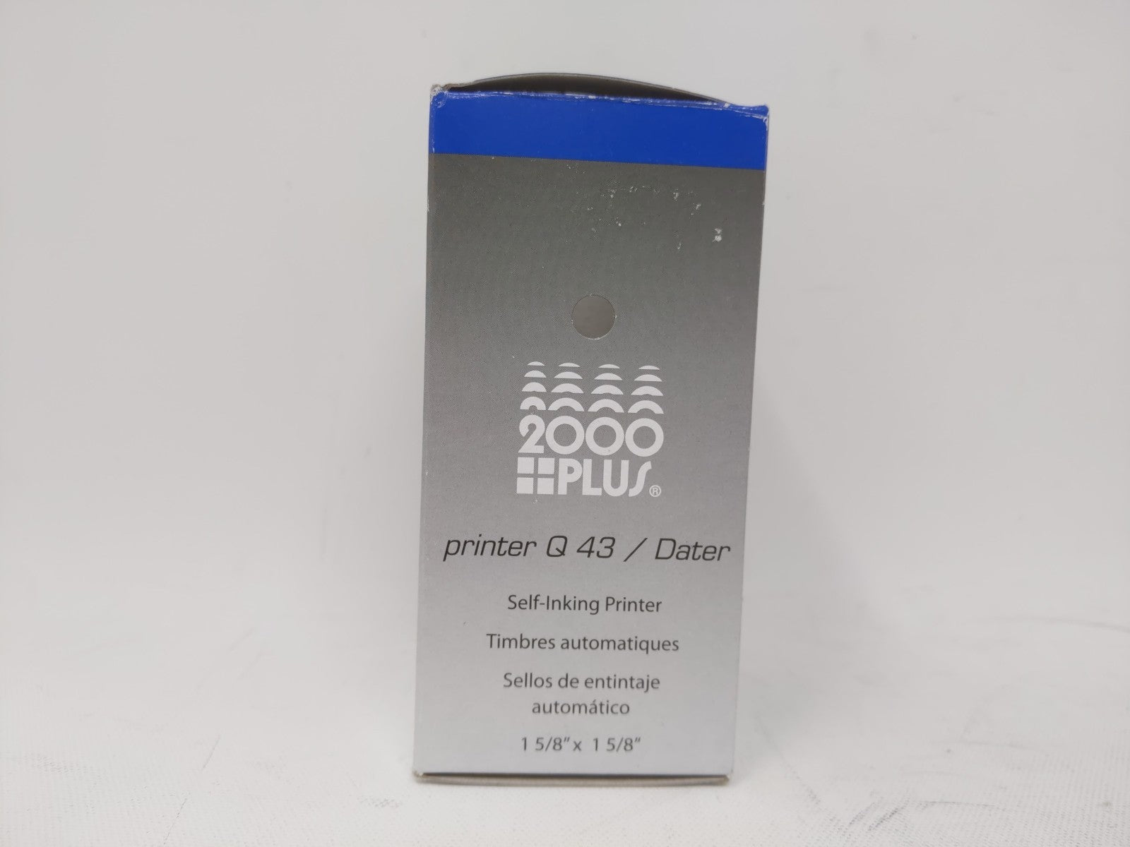 2000 PLUS Self-Inking Printer Q 43 / Dater RED ink NON NEGOTIABLE stamp