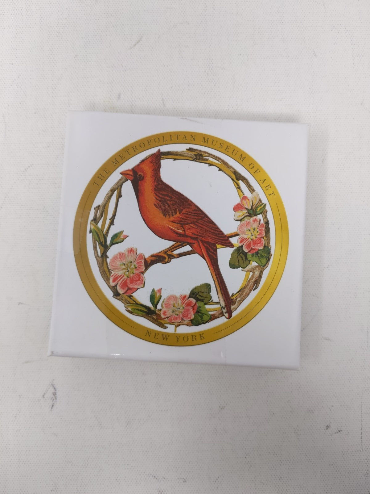 The Met  New York Cardinal Grosbeak Spinning Ornament