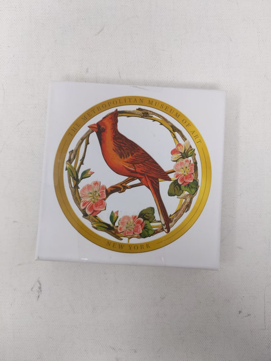 The Met  New York Cardinal Grosbeak Spinning Ornament